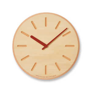 タカタレムノス Paper-Wood CLOCK オレンジ DRL1906OR タカタレムノス Paper-Wood CLOCK オレンジ DRL1906OR