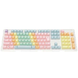 〔キーキャップ〕 Majestouch 交換用キーキャップセット FILCO Macaron Keycap Set 日本語108キー・上面印字・かなあり FKCS108JR