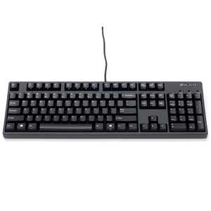 FILCO キーボード Majestouch 3(青軸・英語配列) ［有線 /PS/2・USB］ マットブラック FKBN104MCEMB3