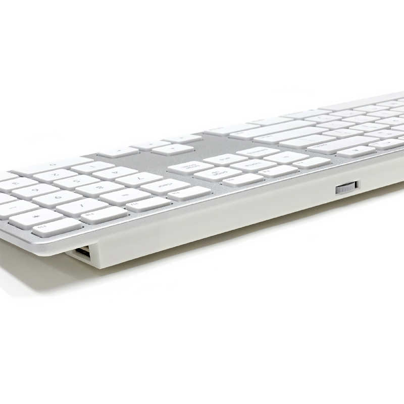 MATIAS MATIAS キーボード USB-Aハブ搭載 Wired Aluminum keyboard for Mac(英語配列) ［有線 /USB-A＋USB-C］ シルバー FK318S/3 FK318S/3