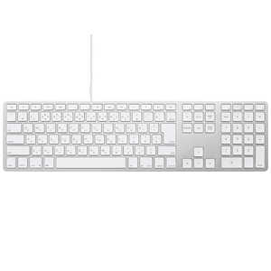 MATIAS ܡ USB-Aϥ Wired Aluminum Keyboard for Mac ͭ /USB-AUSB-C С FK318S-JP/3