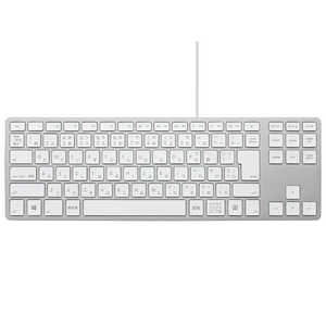 MATIAS キーボード USB-Aハブ搭載 Matias Wired Aluminum Tenkeyless keyboard for PC(Windows11対応) ［有線 /USB］ FK308PCS-JP/2