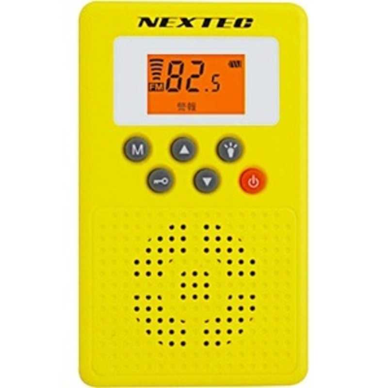 FRC FRC 防災ラジオ 「FMのみ」 イエロー NX-109RD NX-109RD