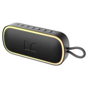 モンスター Bluetoothスピーカー S150 Plus ［防水 / Bluetooth対応］ ブラック MS62115（BK）