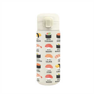 東亜金属 和宝堂 ステンレスワンプッシュボトル350ml 寿司 841007