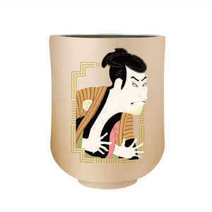 東亜金属 和宝堂 真空二重ゆのみ300ml 歌舞伎 841202