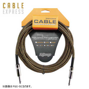 KGARAGE 3m ギター用シールドケーブル ブラック/オレンジ FGC-3 BLK/ORG