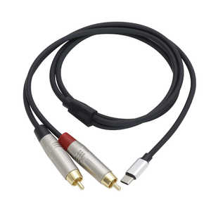 キクタニ USB-C to RCAPIN オス DAC内蔵ケーブル UTC-210-3FT キクタニ USB-C to RCAPIN オス DAC内蔵ケーブル UTC-210-3FT