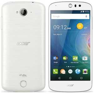 ACER エイサー Liquid Z530 ホワイト「Z530W-F01」 Android 5.1・5型・メモリ/ストレージ：2GB/16GB microSIMｘ1　SIMフリースマートフォン　ホワイト LIQUID Z530W-F01