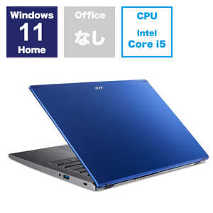 ACER エイサー ノートパソコン Aspire 5 [14.0型 /Windows11 Home /intel Core i5 /メモリ：8GB /SSD：512GB /2023年8月モデル] アクティブブルー A514-55-N58Y/B