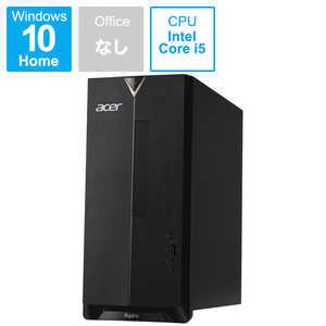 ACER エイサー デスクトップパソコン Aspire TC ブラック [モニター無し /intel Core i5 /メモリ：16GB /SSD：1TB /2021年8月モデル] TC-1660-A56Z/166S
