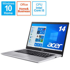 ACER エイサー ノートパソコン [14.0型 /intel Core i5 /メモリ:8GB /SSD:512GB] I#O有 A51454A58YKF