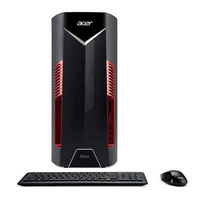 ACER エイサー ゲーミングデスクトップパソコン モニター無し/ Core i5-8400/ GTX 1650 Ti/ メモリ:8GB  N50-600-N58G/G5T