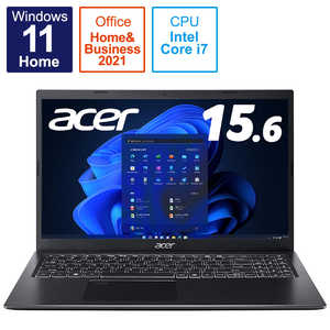 ACER エイサー ノートパソコン Aspire 5 [15.6型 /Win11 Home /intel Core i7 /Office HomeandBusiness /メモリ:8GB /SSD:512GB] A515-56-WF78Y/KF
