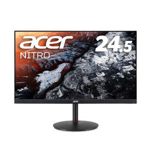 ACER エイサー PCモニター Nitro XV2 ブラック [24.5型 /フルHD(1920×1080) /ワイド] XV252QFBMIIPRX