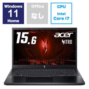 ACER  Nitro V (Core i7-13620H / Windows 11 Home(64bit) / 15.6) Υꡧ16GB /SSD512GB ֥ǥ֥å ANV15-51-F76Y45