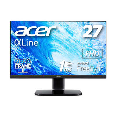 新品未開封　acer kb272abmiix ACER エイサー PCモニター AlphaLine(KB2) ブラック [27型 /フル