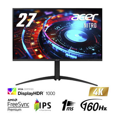 ACER エイサー ゲーミング液晶ディスプレイ ［27型 /4K(3840×2160 