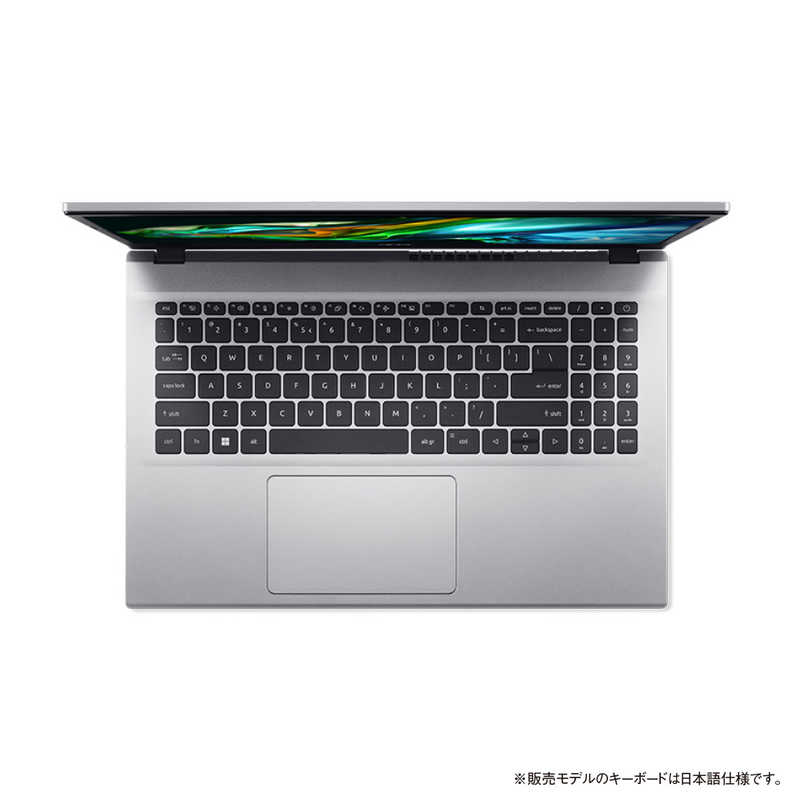 ACER エイサー ACER エイサー ノートパソコン Aspire 3 [ 15.6型 / Win11 Home / Core i3 / メモリ8GB / SSD256GB / Office ] ピュアシルバー A315-59-H38U/F A315-59-H38U/F