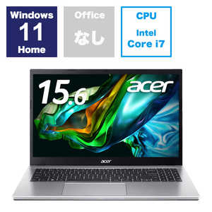 ACER  Ρȥѥ Aspire 3 ԥ奢С [15.6 /Win11 Home /Core i7 /ꡧ16GB /SSD512GB] A315-59-H76Y