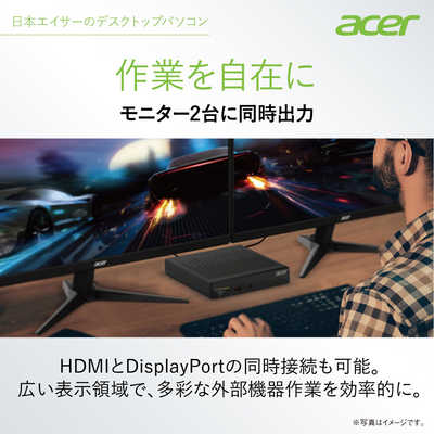 Acer エイサー デスクトップPC Revo Box RN96-F58Y ACER エイサー デスクトップパソコン Revo Box ブラック