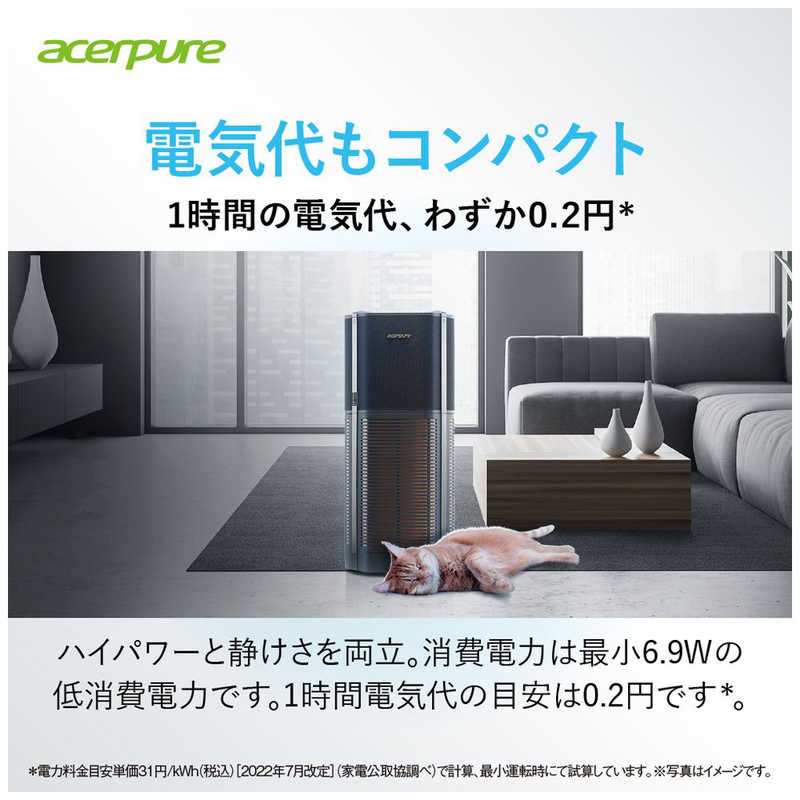 ACERPURE ACERPURE 空気清浄機 Acerpure Pro 空気清浄:70畳まで AP972-50B AP972-50B