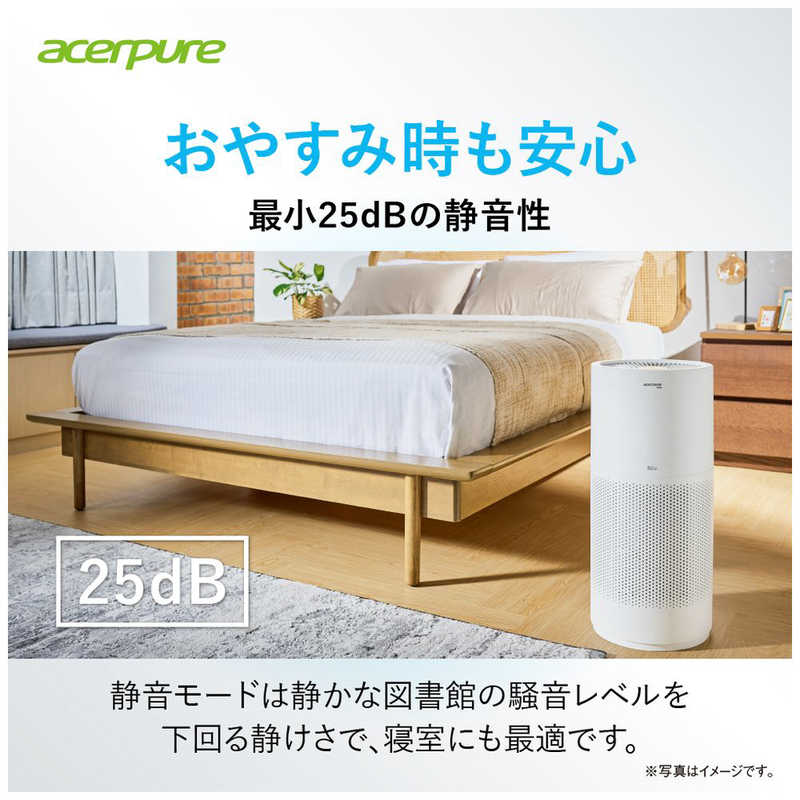 ACERPURE ACERPURE Acerpure Pro Vero 空気清浄:30畳まで PM2.5対応 マットホワイト＆アカアオテンテン AP353-10W AP353-10W
