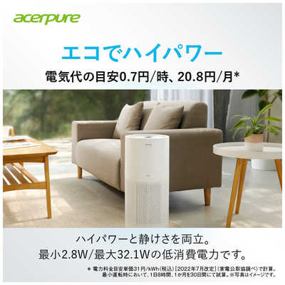 ACERPURE 空気清浄機 Acerpure Pro Vero 空気清浄:30畳まで PM2.5対応
