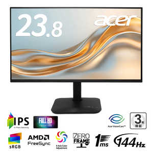 ACER �G�C�T�[ IPS�p�l������ �t���f�B�X�v���C �m23.8�^ / �t��HD(1920×1080) / ���C�h / 144Hz�n KA240YP6bmix