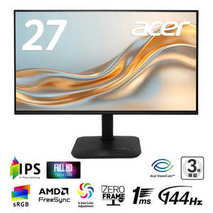 ACER �G�C�T�[ IPS�p�l������ �t���f�B�X�v���C �m27�^ / �t��HD(1920×1080) / ���C�h / 144Hz�n KA270P6bmix