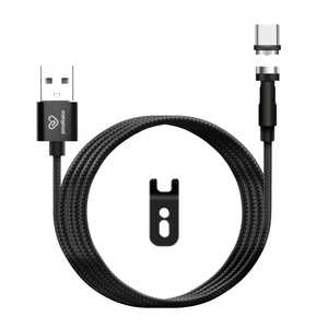 クマザキエイム 超楽ピタッスマホ充電ケーブル ブラック PR-C010K クマザキエイム 超楽ピタッスマホ充電ケーブル ブラック PR-C010K