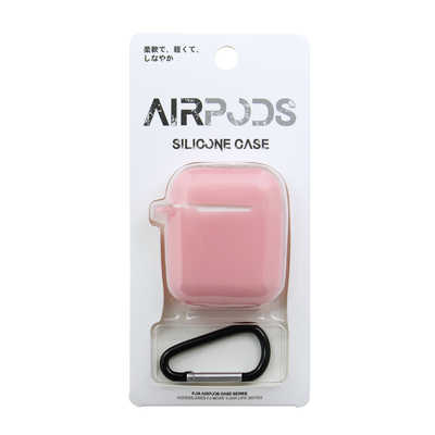 藤本電業 AirPods シリコンケース ピンク AP01PK の通販 - カテゴリ 