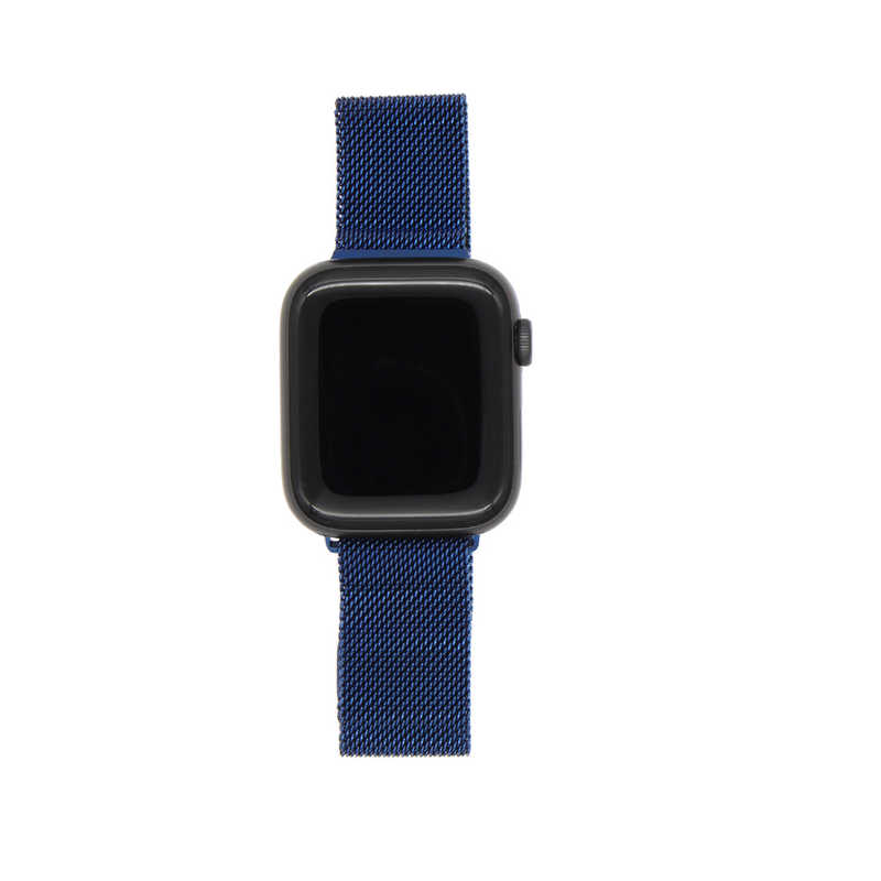 藤本電業 藤本電業 Apple Watch44/42ミリ用 ステンレスバンド ブルー WAB-02BL44 WAB-02BL44