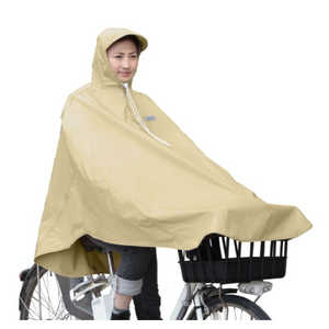 オオクボ D-3POOK 自転車屋さんのポンチョ クリームベージュ