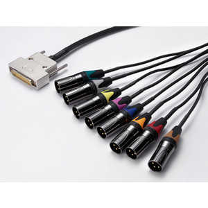 ORB 5m Pro用マルチケーブル Dsub(25pin)-XLR(M) 8ch Multi Cable Pro Dsub 25pin-XLR M 8ch 5m