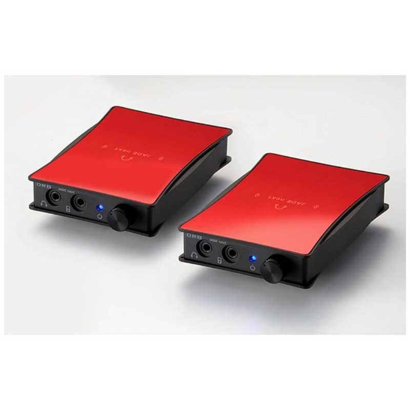 ORB ORB ポータブルヘッドホンアンプ 2セット JADE next Ultimate bi power HD650-Balanced (Red) JNUBIPHD650B JNUBIPHD650B