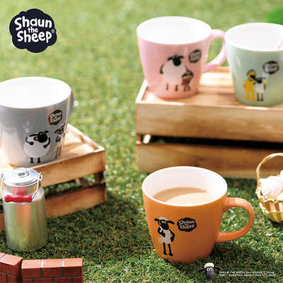 アイトー 「ひつじのショーン」 マグカップ 約300ml ショーンと仲間  