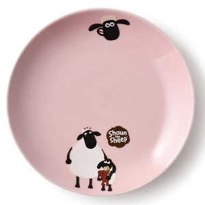 アイトー 「ひつじのショーン」 プレート 皿 約17cm ティミー＆マミー 245015