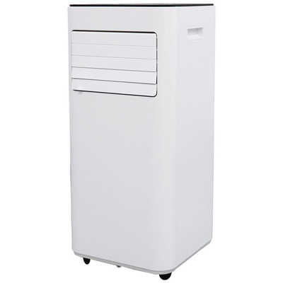 広電 移動式ポータブルクーラー ホワイト ノンドレン KEP203R の通販