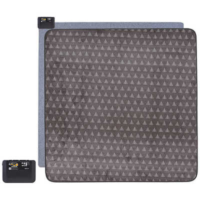 広電 ホットカーペット (2畳相当 グレー/ツリー柄) VWU201H-HK VWU201H-HK | 電気カーペット カバーセット 2畳 | KODEN | 製品