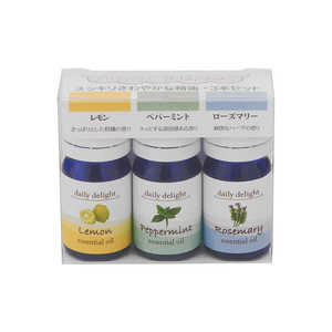 GPP Daily delight エッセンシャルオイル 精油3本セット スッキリさわやか DAYAROMA3 GPP Daily delight エッセンシャルオイル 精油3本セット スッキリさわやか DAYAROMA3