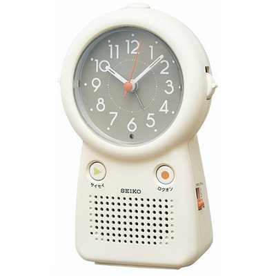 セイコー 録音再生機能つき目覚まし時計 EF506C の通販 - カテゴリ