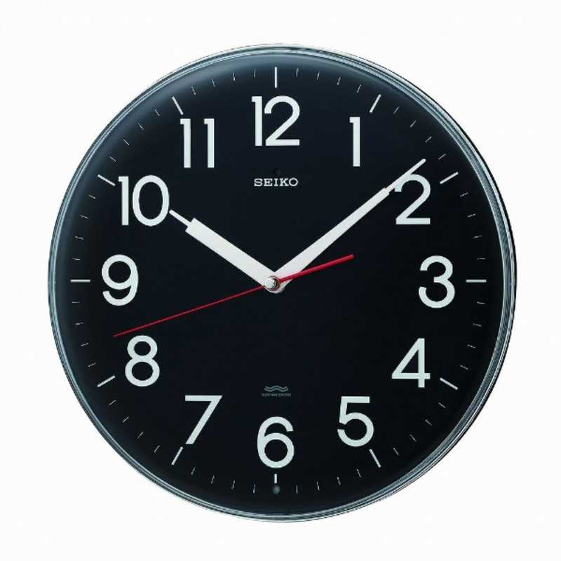 セイコー 最新発見 掛け時計 スタンダード KX301K メーカー公式ショップ 黒