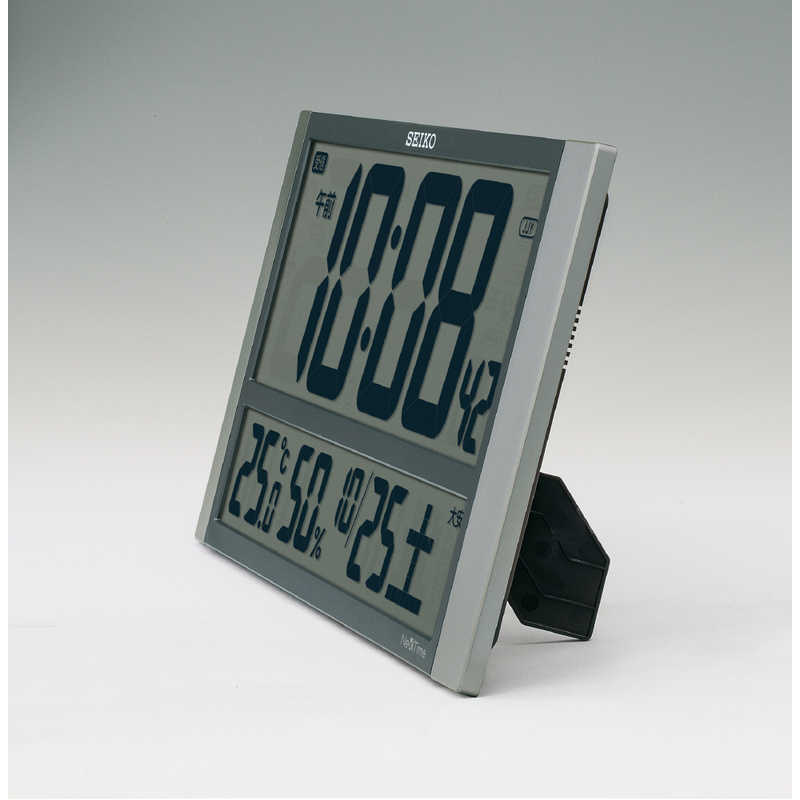 セイコー セイコー 電波掛け時計 ｢ネクスタイム｣ ZS450S 銀色メタリック塗装 ZS450S 銀色メタリック塗装