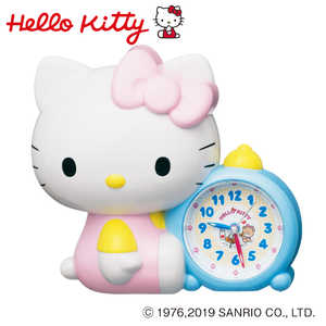 セイコー ハローキティ(Hello Kitty)おしゃべり目ざまし時計 Hello Kitty 白 JF382A