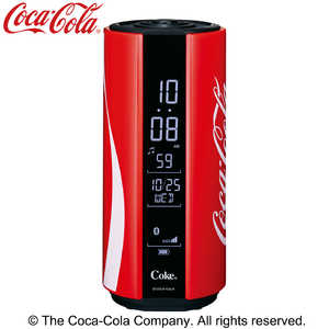 ＜コジマ＞ セイコー コカ・コーラ コカ・コーラ 「マルチサウンドクロック」 赤 AC608A画像