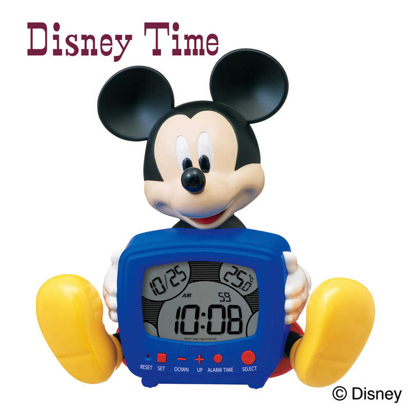 セイコー セイコー 目覚まし時計 (Disney Time(ディズニータイム)) ［デジタル］ FD485A FD485A