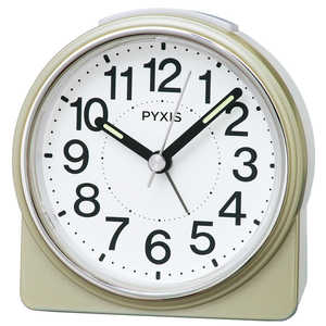 セイコー 目覚まし時計 PYXIS 薄金色パール [アナログ] NR451G