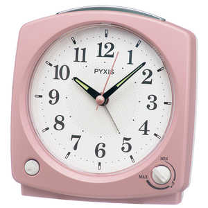 セイコー 目覚まし時計 (ピクシス) ピンク ［アナログ］ NR455P