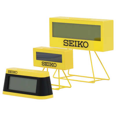 SEIKO デジタル時計 イエロー SEIKO（セイコー） デジタル時計 イエロー 時計 置き時計 目覚まし時計
